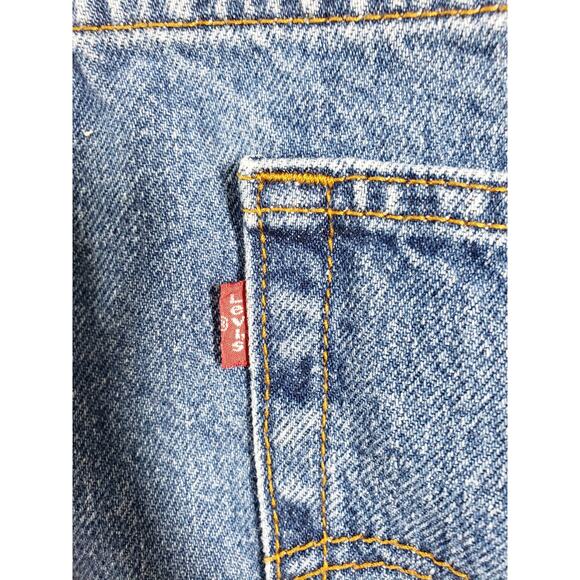 Levis 517 Jeans Size 40x32 Mens Blue Pants Stretch Denim Mid Rise Bootcut - Picture 12 of 14
